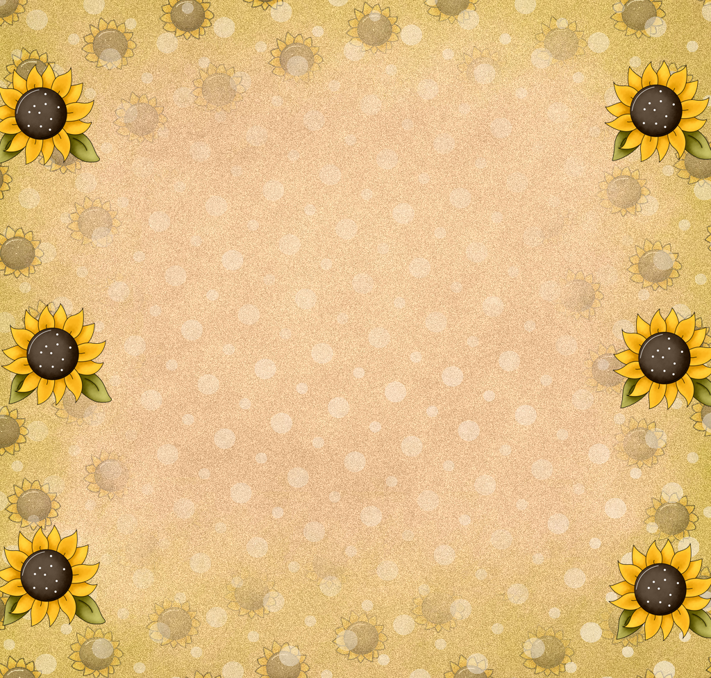 Colleens Craft Shed Another Background Sunflowers