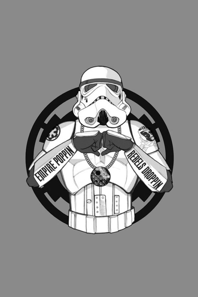 Stormtrooper Wallpaper 4K, Star Wars, Neon