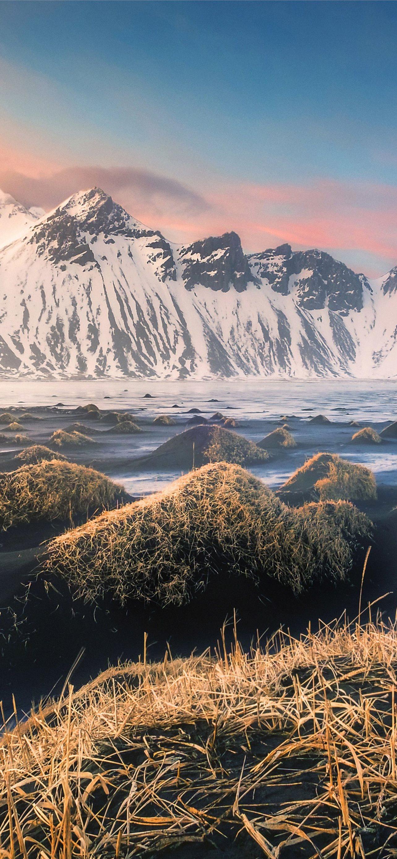 Nature Mountains Iceland 4k iPhone Wallpaper