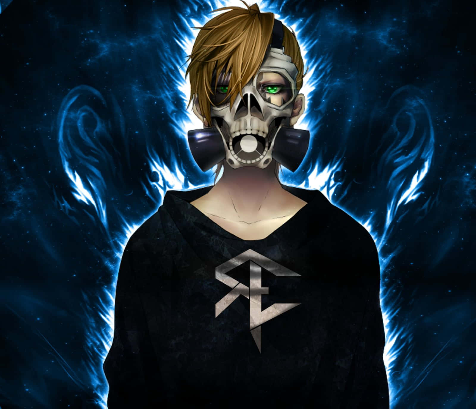 Anime Boy With Mask Wallpaper