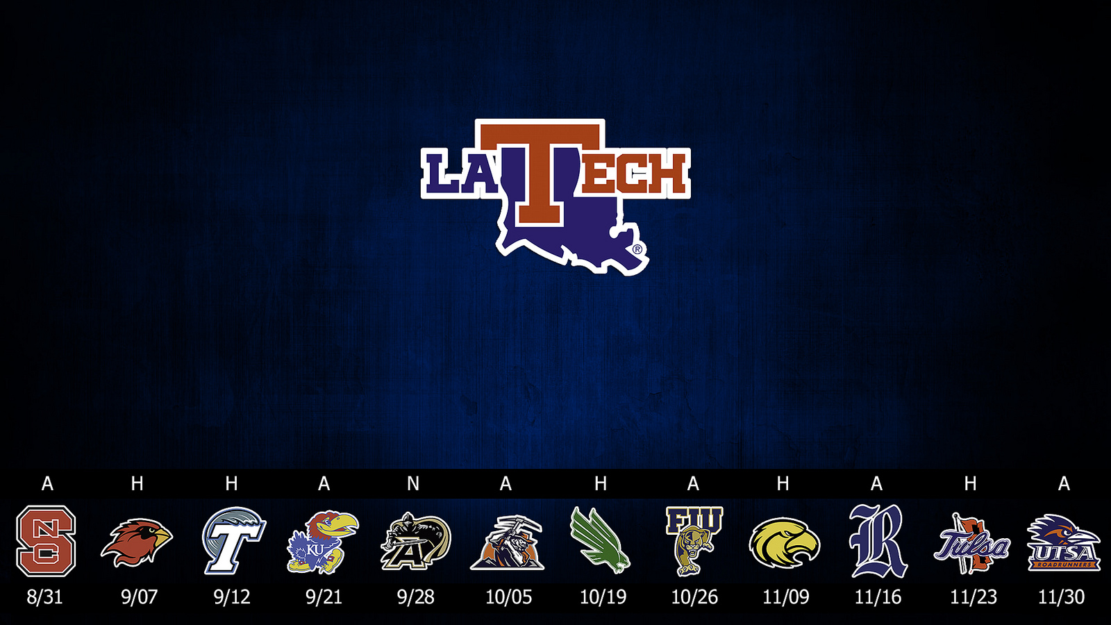 La Tech Football Desktop Wallpaper