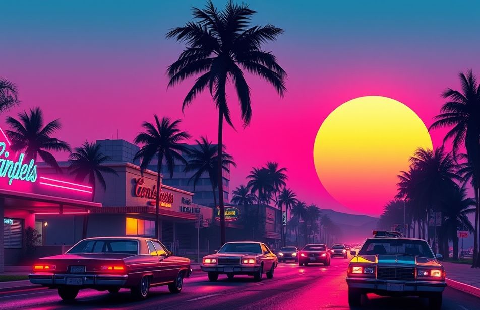 Retrowave Wallpaper