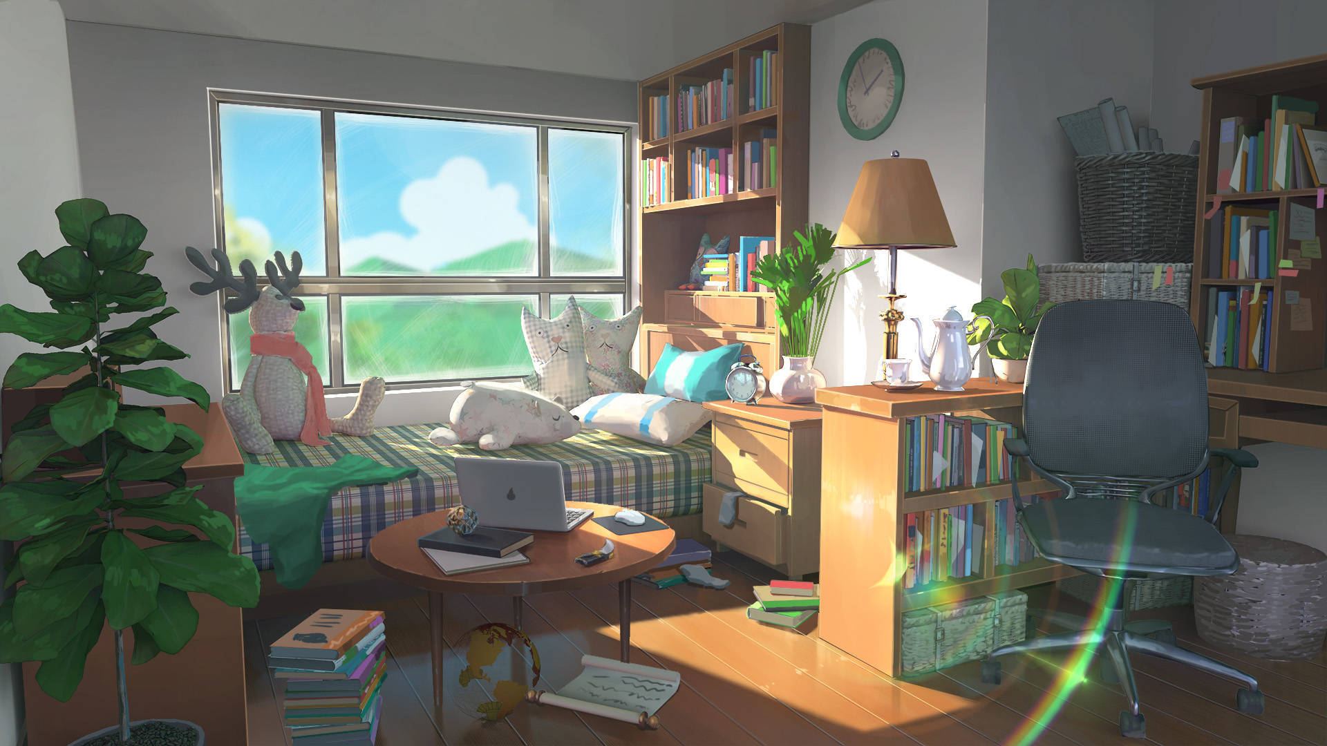 Anime Bedroom Wallpaper