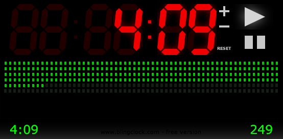 Bling Clock The Visual Countdown Timer Ware By