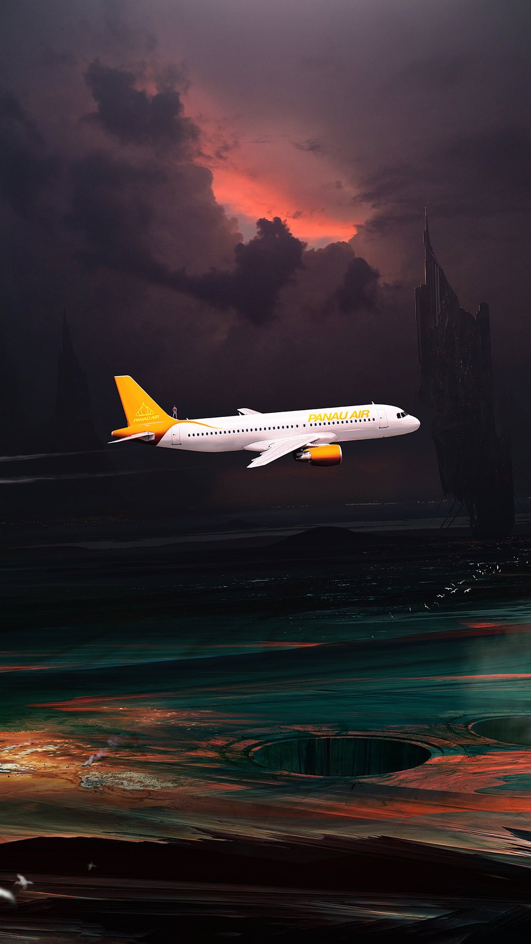 Airplane iPhone Wallpaper