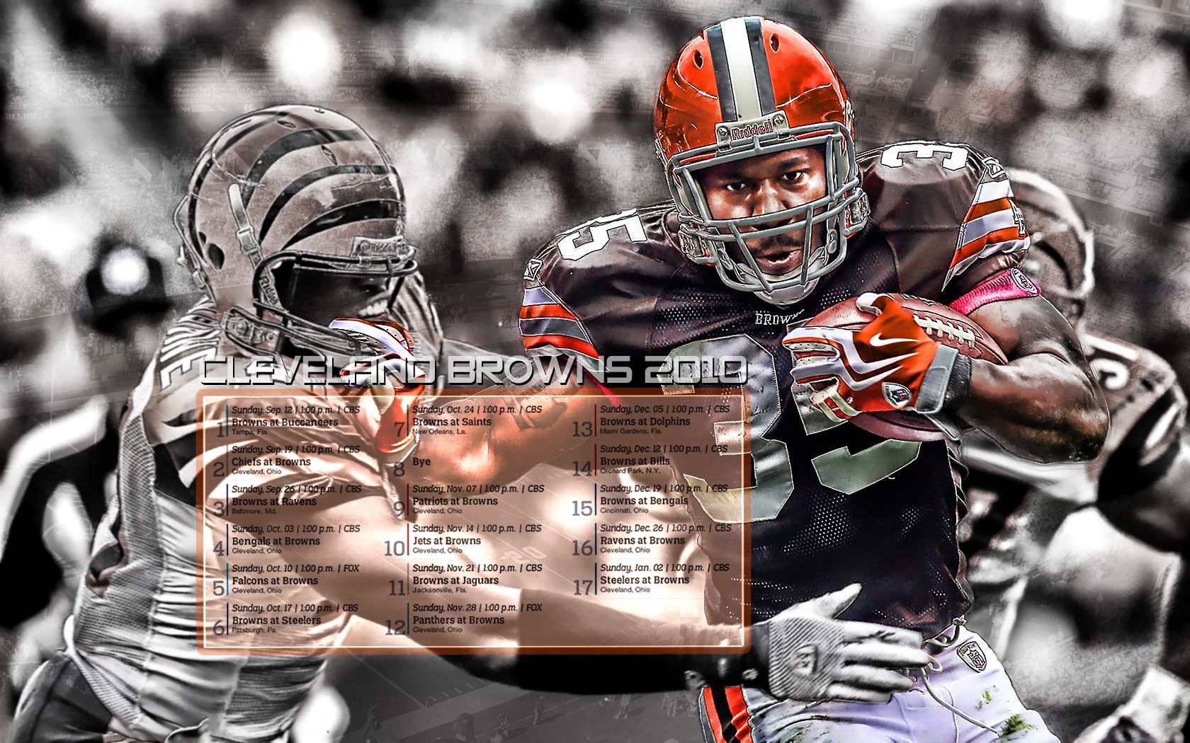 Browns Wallpaper W Schedule The Cleveland