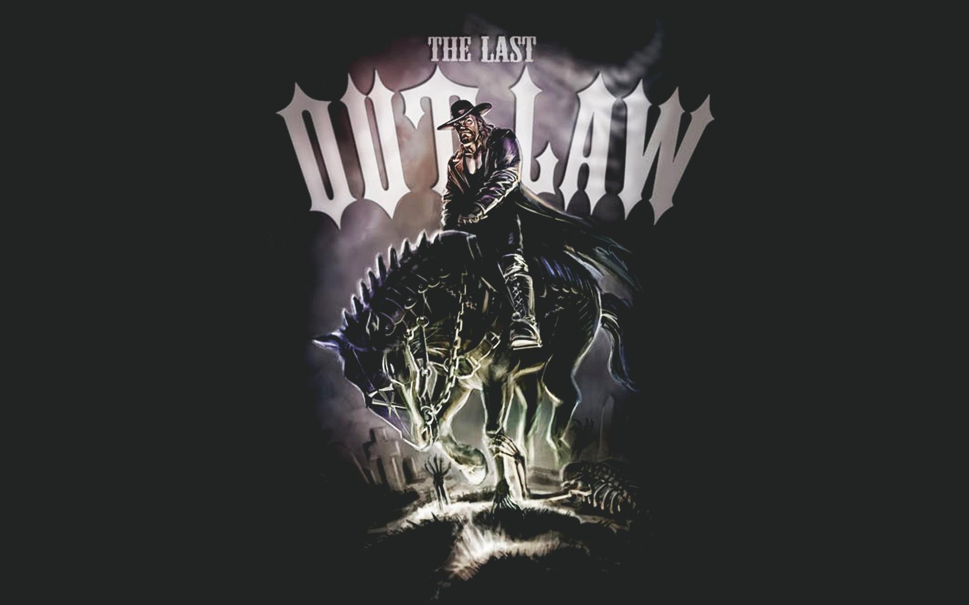 Wwe world entertainment the undertaker logos outlaw