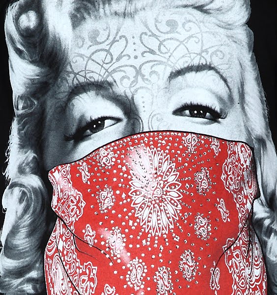 Marilyn Monroe Gangster Background Fly Fashion Gangsta