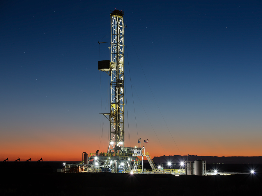 Drilling Texas Guadalupe Pass Oil Gas Photography
