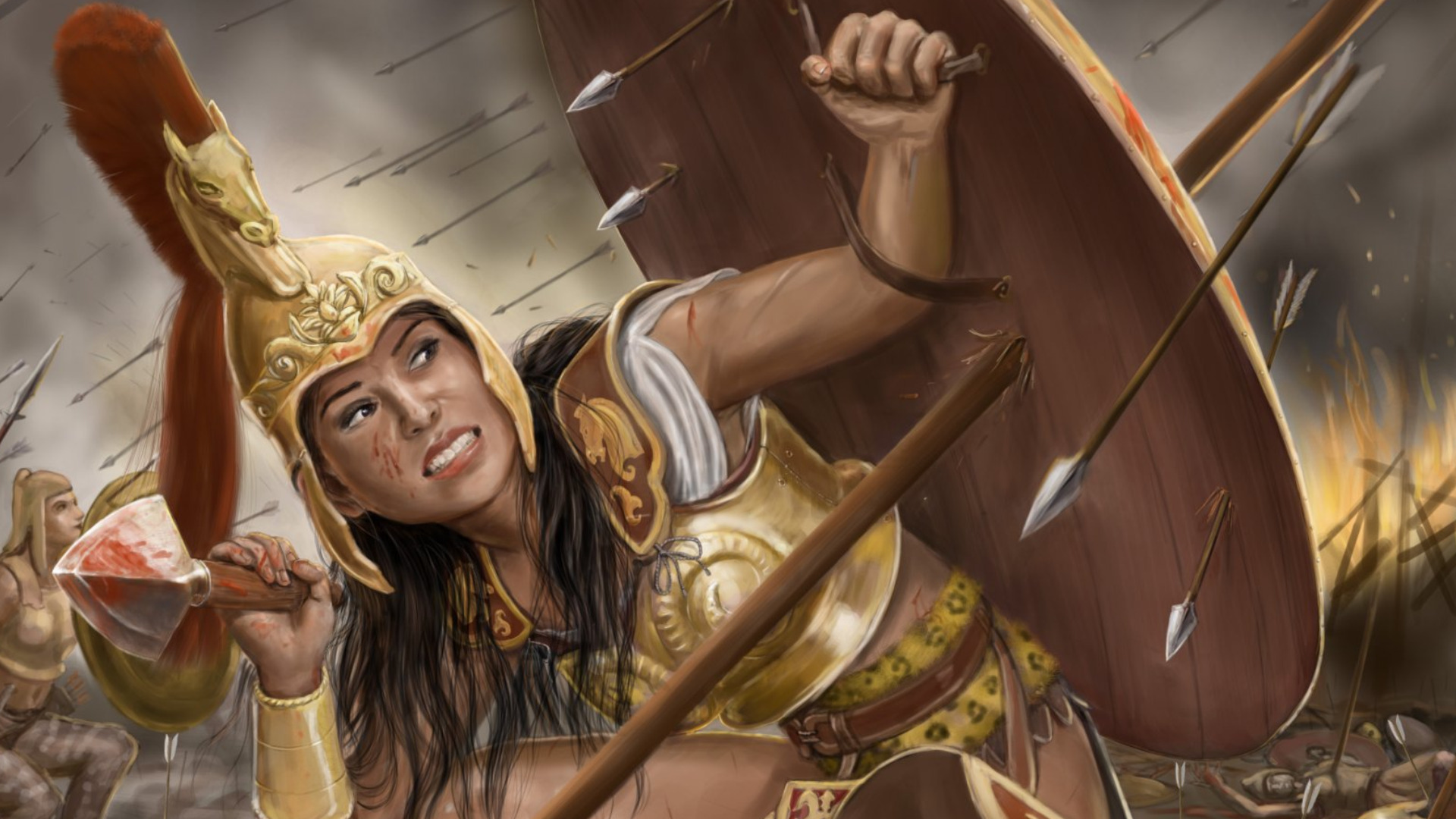 Fantasy Women Warrior Wallpaper