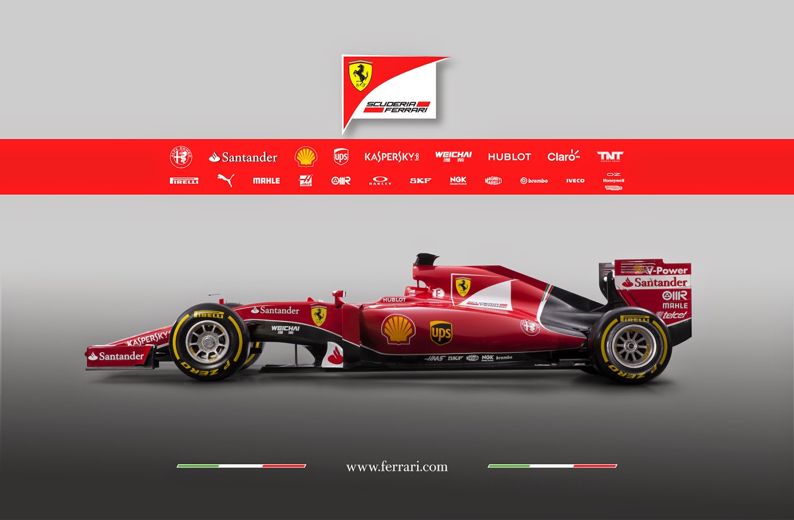 Google Scuderia Ferrari F1 Team Sf15 T Car Wallpaper