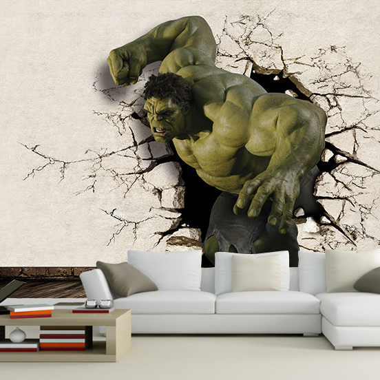 Of The Creative Shock Large Mural Wallpaper Hulk Movie Theme