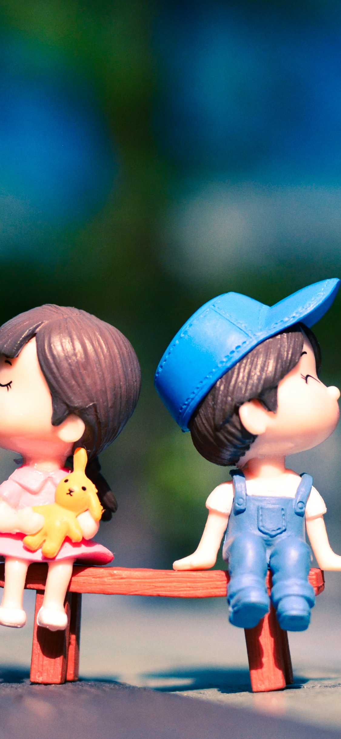 Cute Couple Cartoon Wallpaper HD