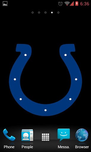 Bigger Colts Football Live Wallpaper For Android Screenshot