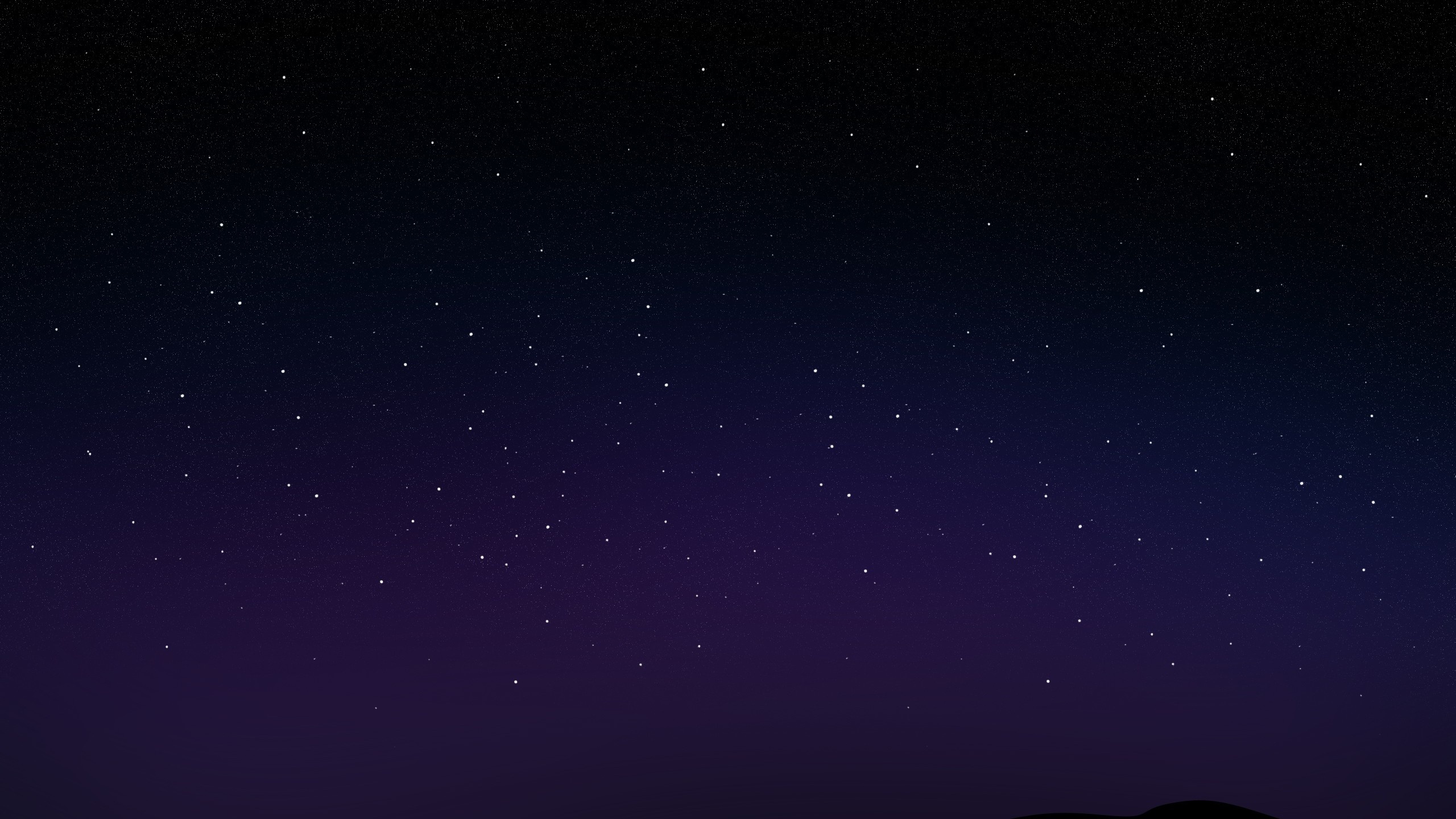 Starry Night Sky HD Wallpaper