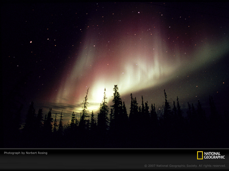 Aurora Borealis Picture Desktop Wallpaper