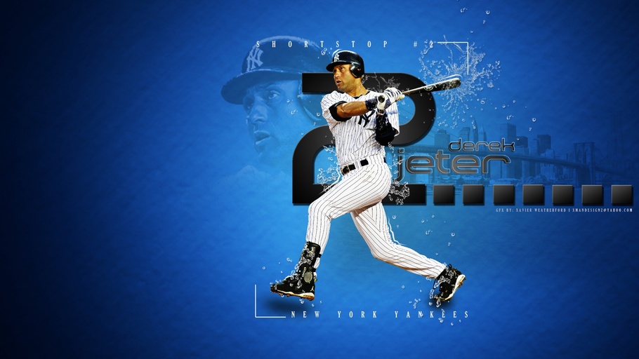 Baseball Ny Yankees New York Derek Jeter Mlb