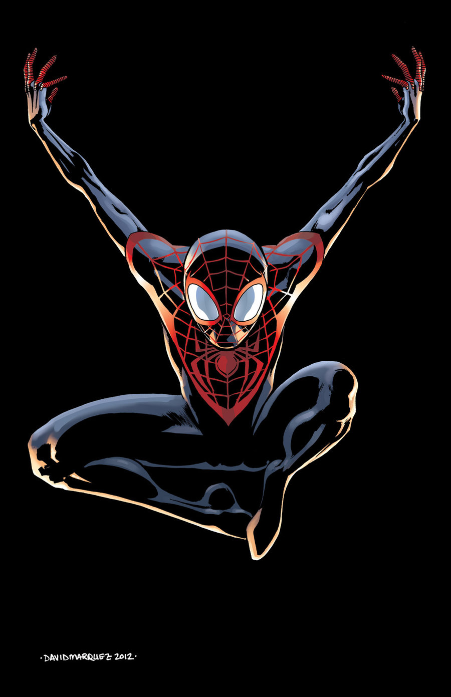 Ics Forever Miles Morales Ultimate Spider Man Artwork By