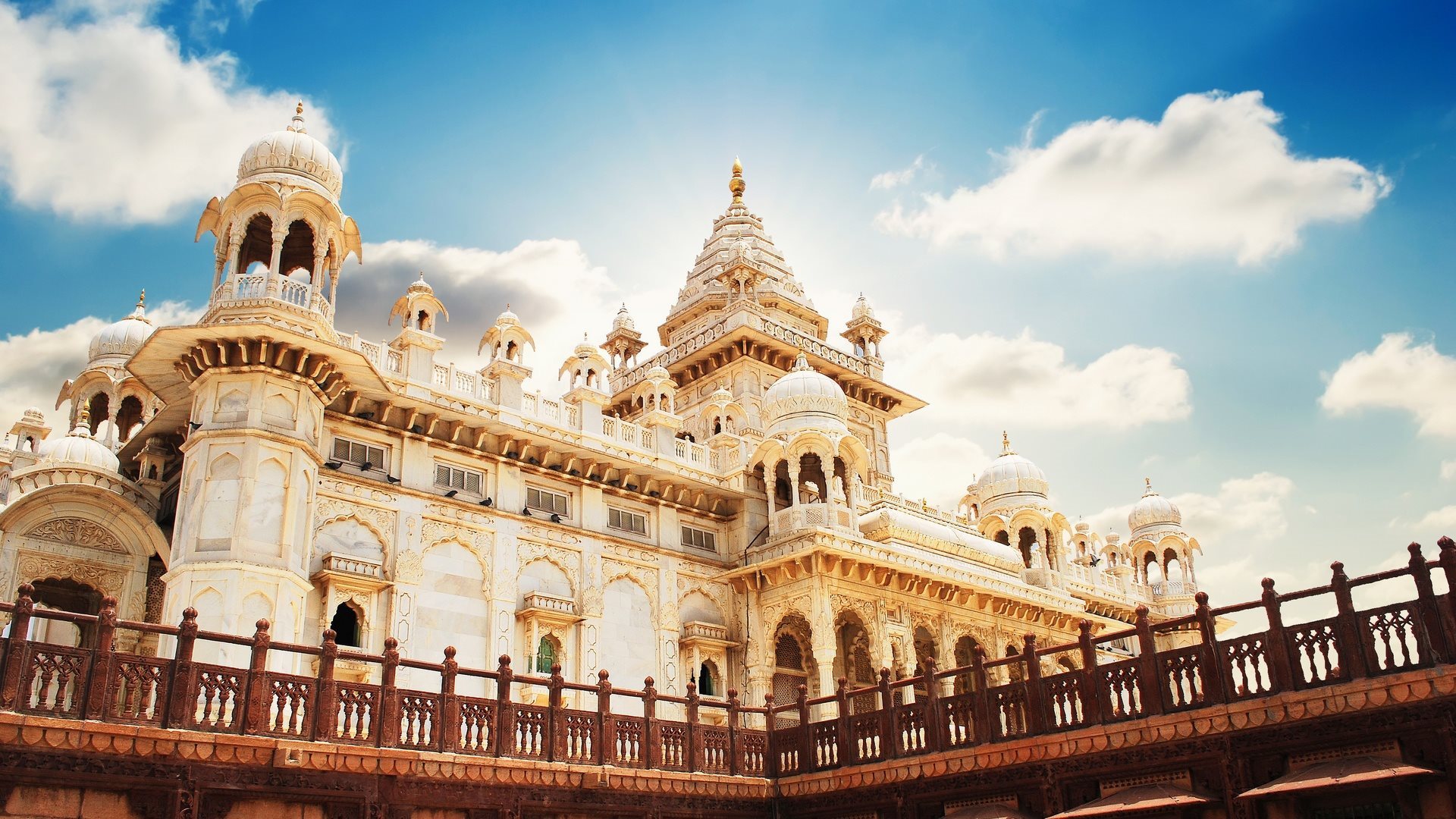 Wallpaper Mausoleum Jaswant Thada Jodhpur India