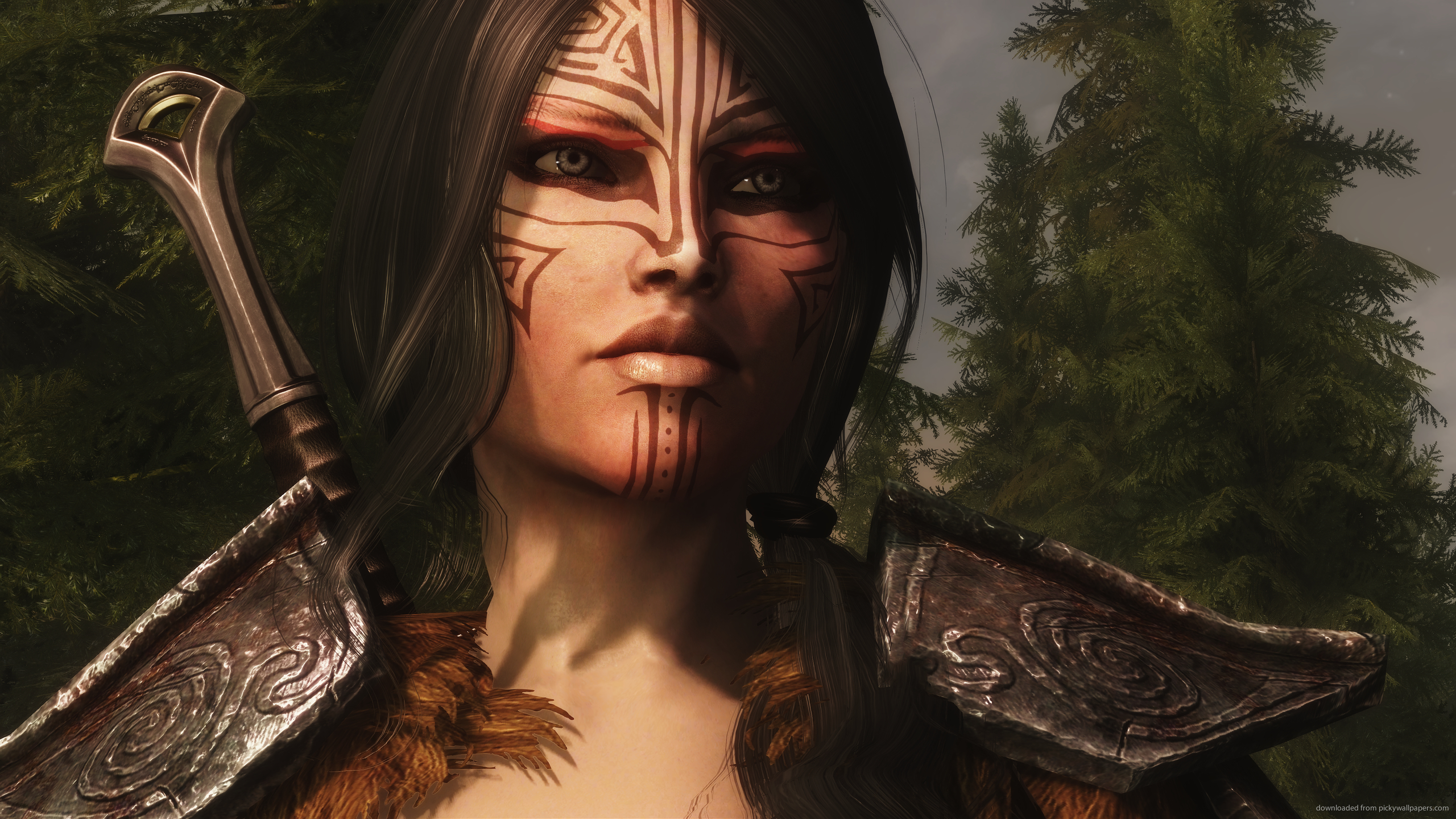 free-download-skyrim-female-here-wallpaper-2560x1440-for-your-desktop