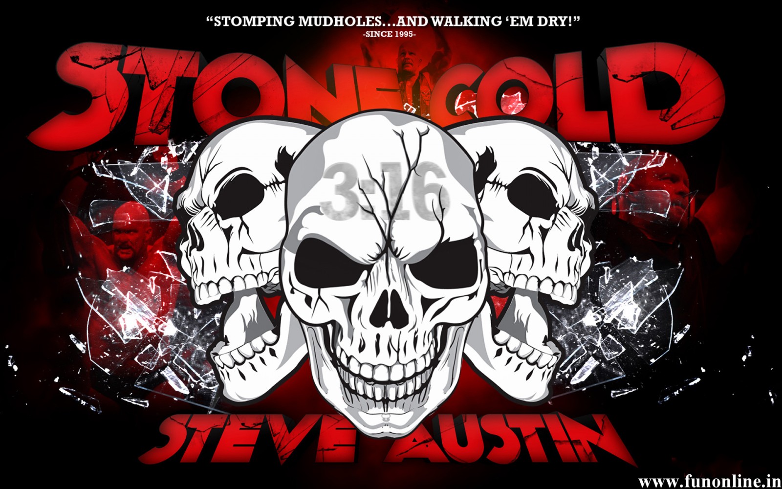 The Gallery For Stone Cold Steve Austin Skull Logo