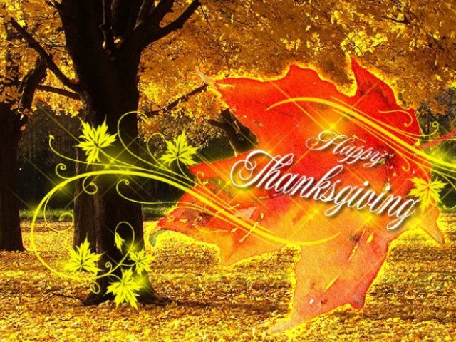 Wele Happy Thanksgiving Desktop Wallpaper