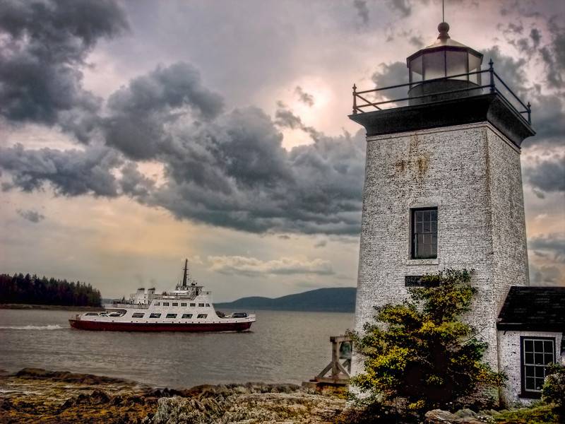 Lighthouse Islesboro Maine Lighthouses Around The World Wallpaper