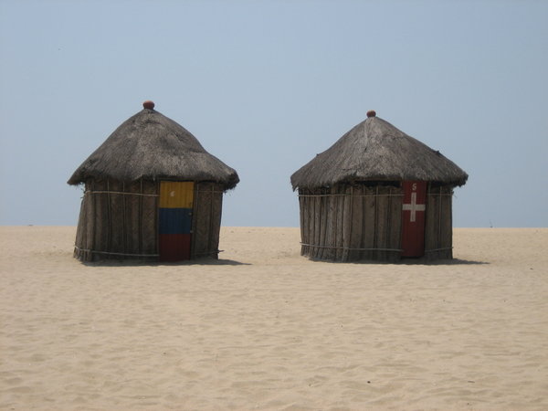 Huts at Maranatha Beach Camp Photo