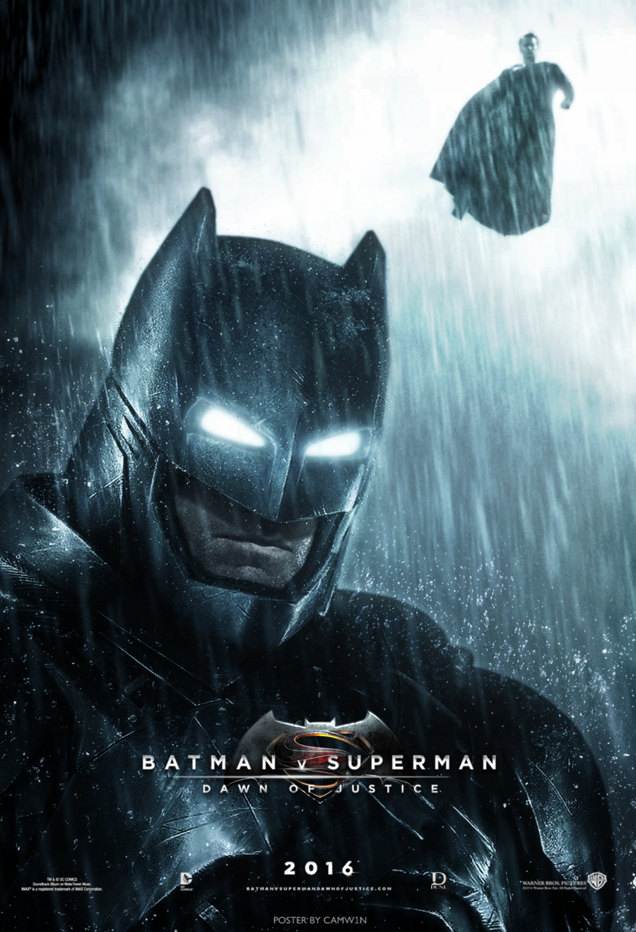 Batman V Superman Dawn Of Justice Poster By Camw1n