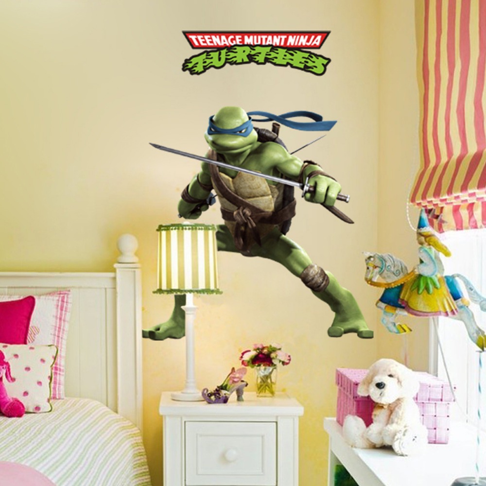 Free Download Mutant Ninja Turtles Room Decor Wall Stickers