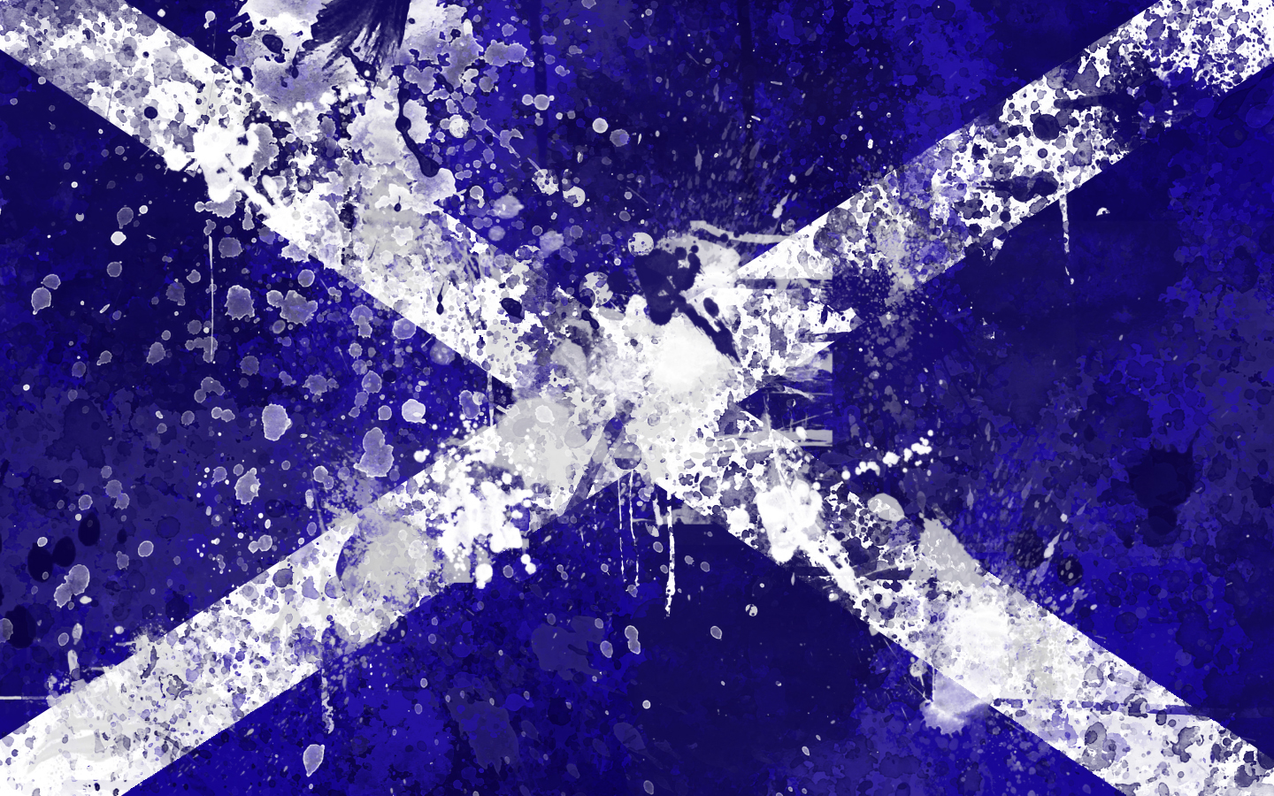 Scottish Flag Wallpaper Pack by GaryckArntzen on
