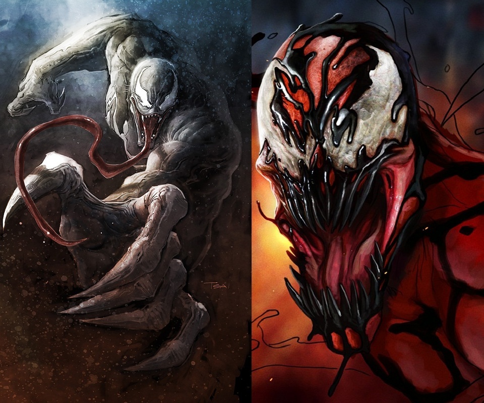 Carnage Vs Venom Hd Wallpaper wallpapersoutnowwebsite