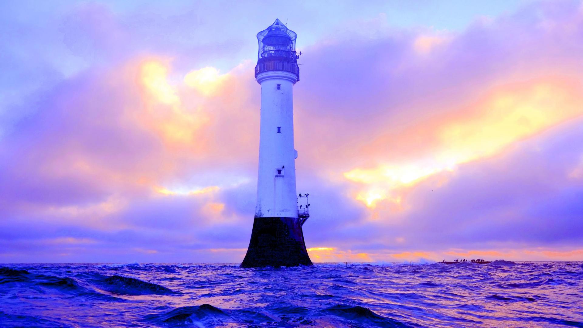 Bell Rock Lighthouse Wallpaper High Definition Quality