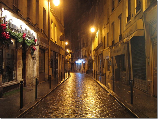 Paris Street Night Thumb
