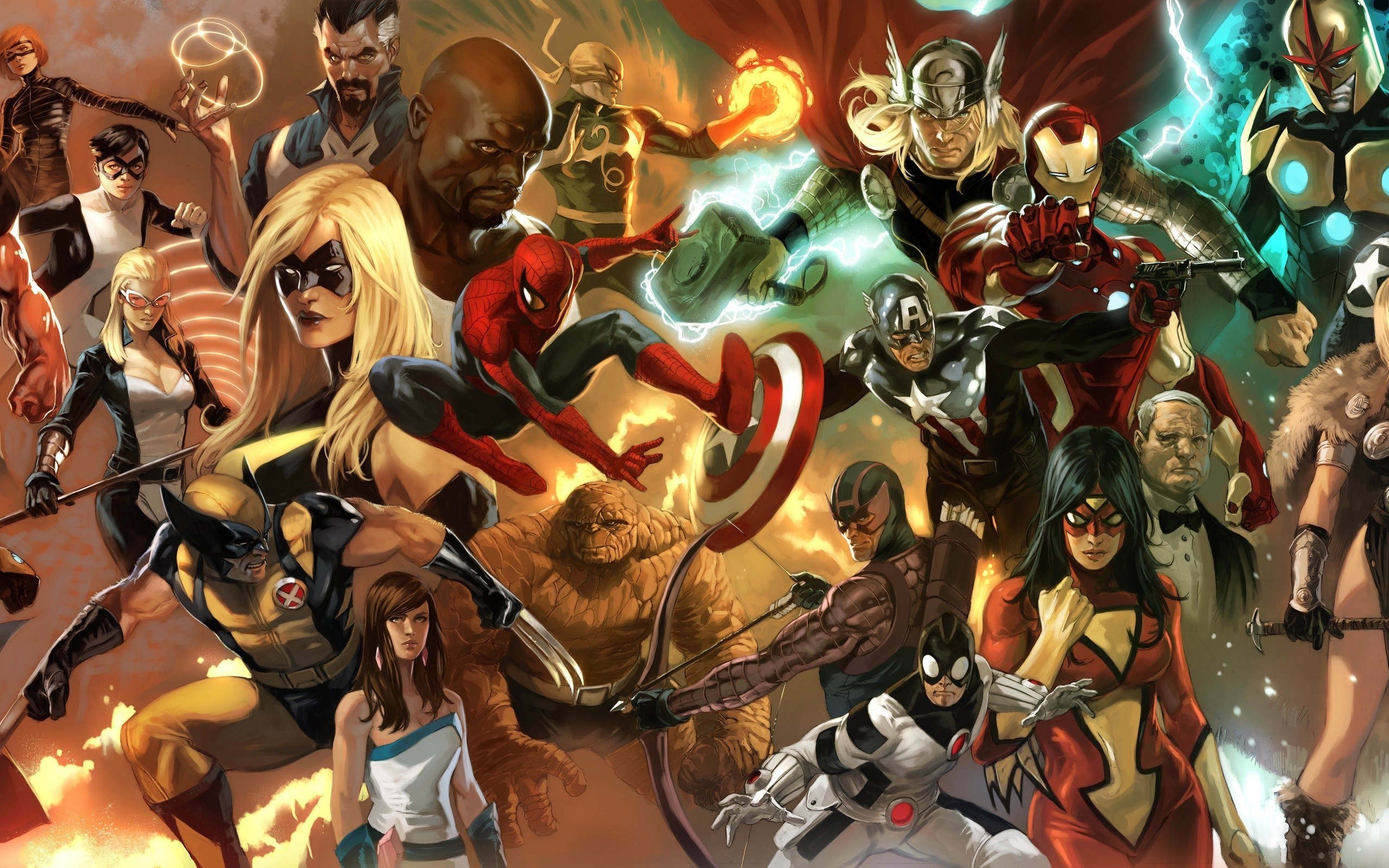Marvel HD Wallpaper Background