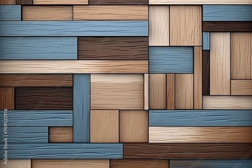 Woody Stripes Wooden Wallpaper Myindianthings
