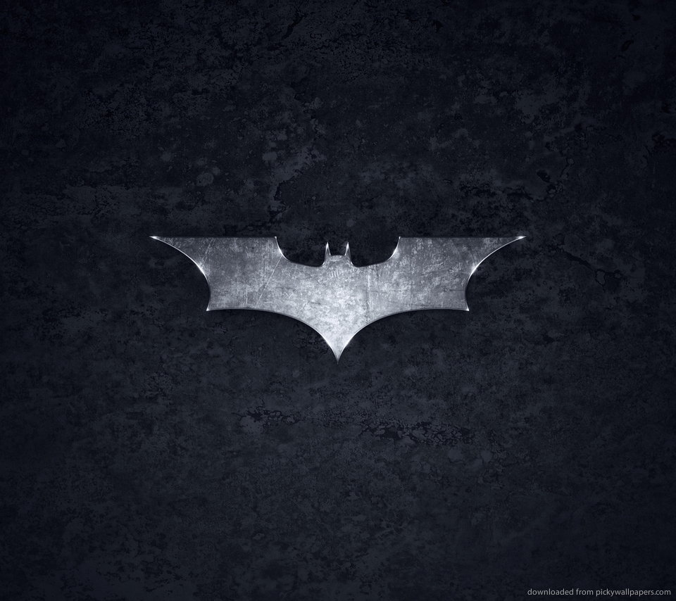 Batman Metal Logo Wallpaper For Sony Ericsson Xperia Neo