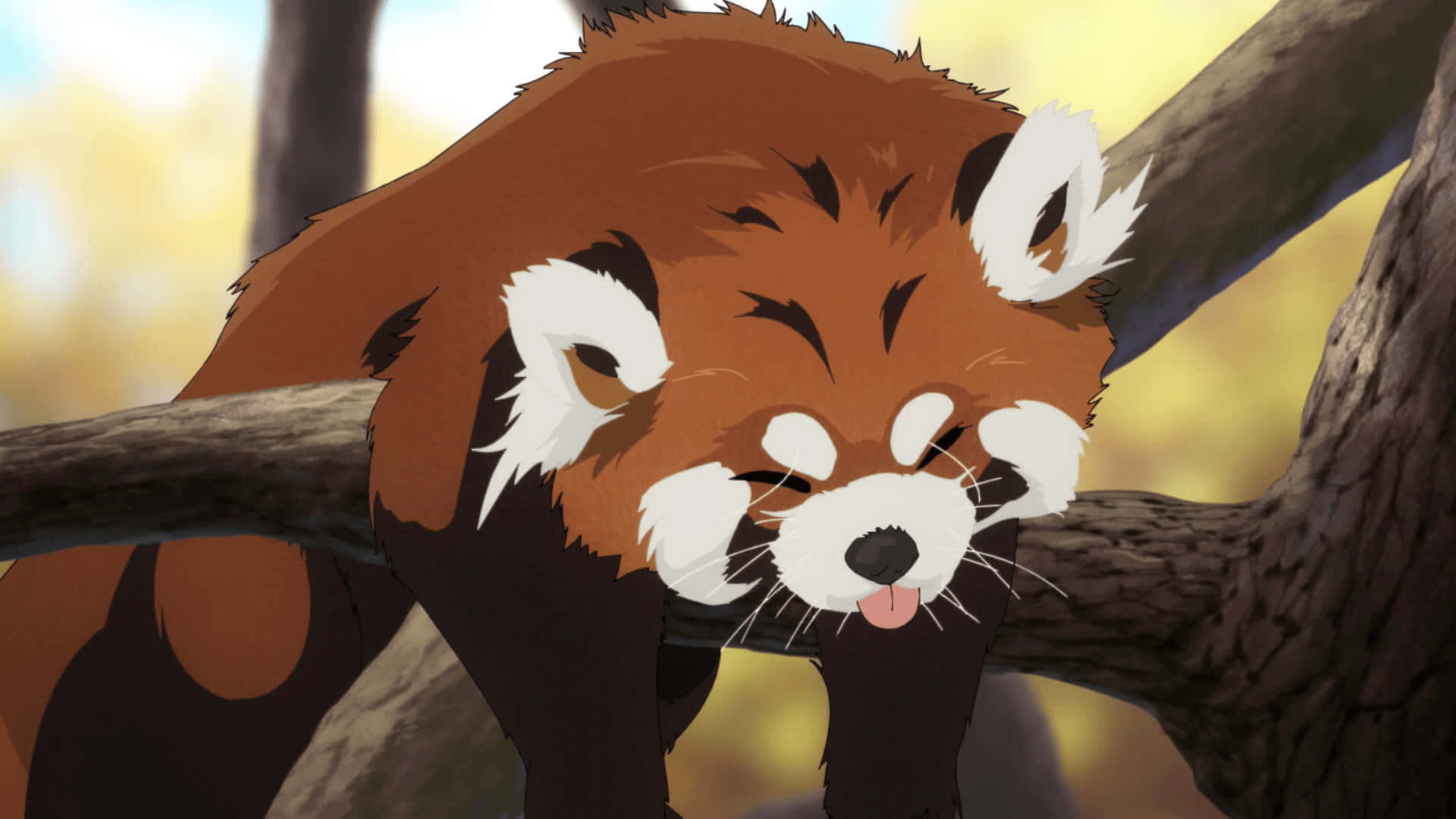 Cute Red Panda Wallpaper