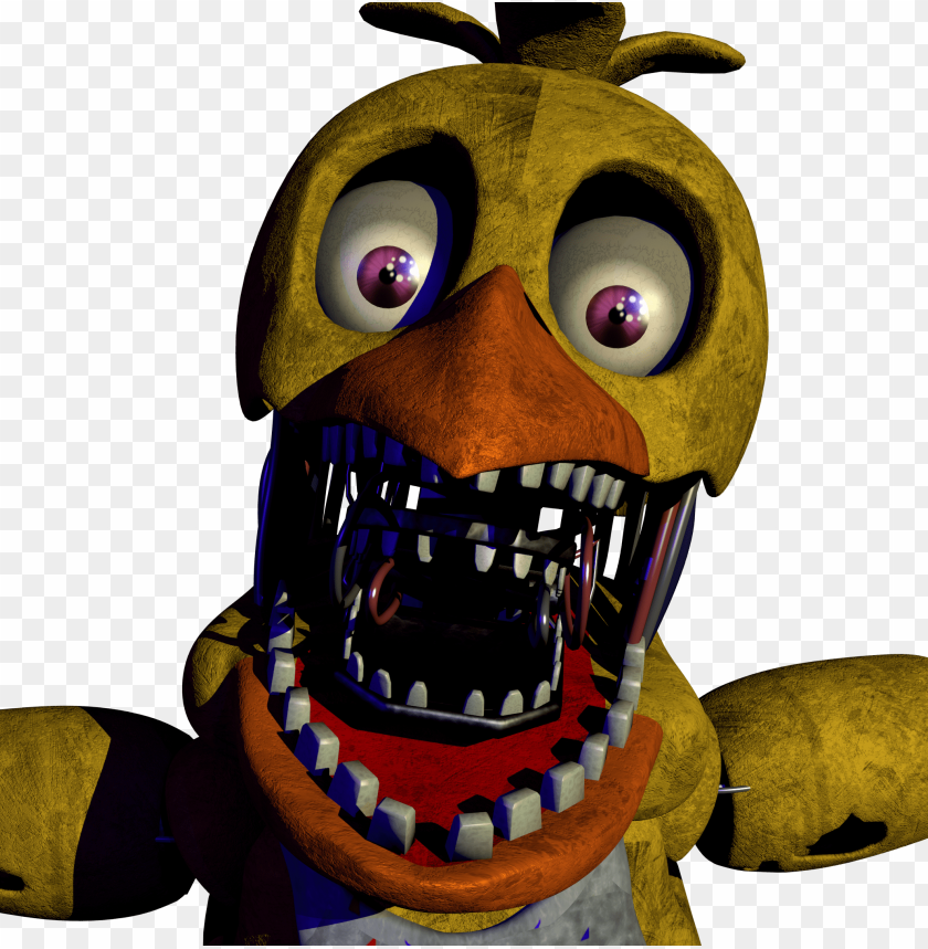 Withered Chica, fnaf chica HD wallpaper