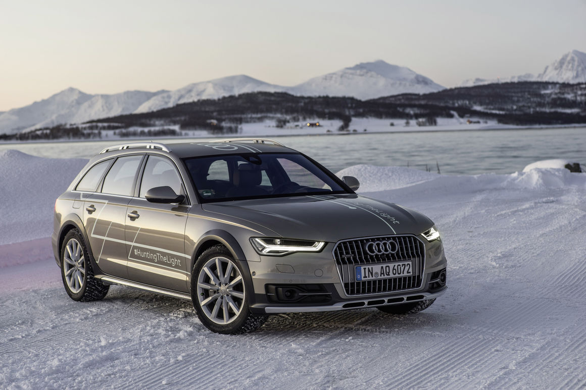 Huntingthelight With Matrix Led Technology In The Audi A6 Allroad