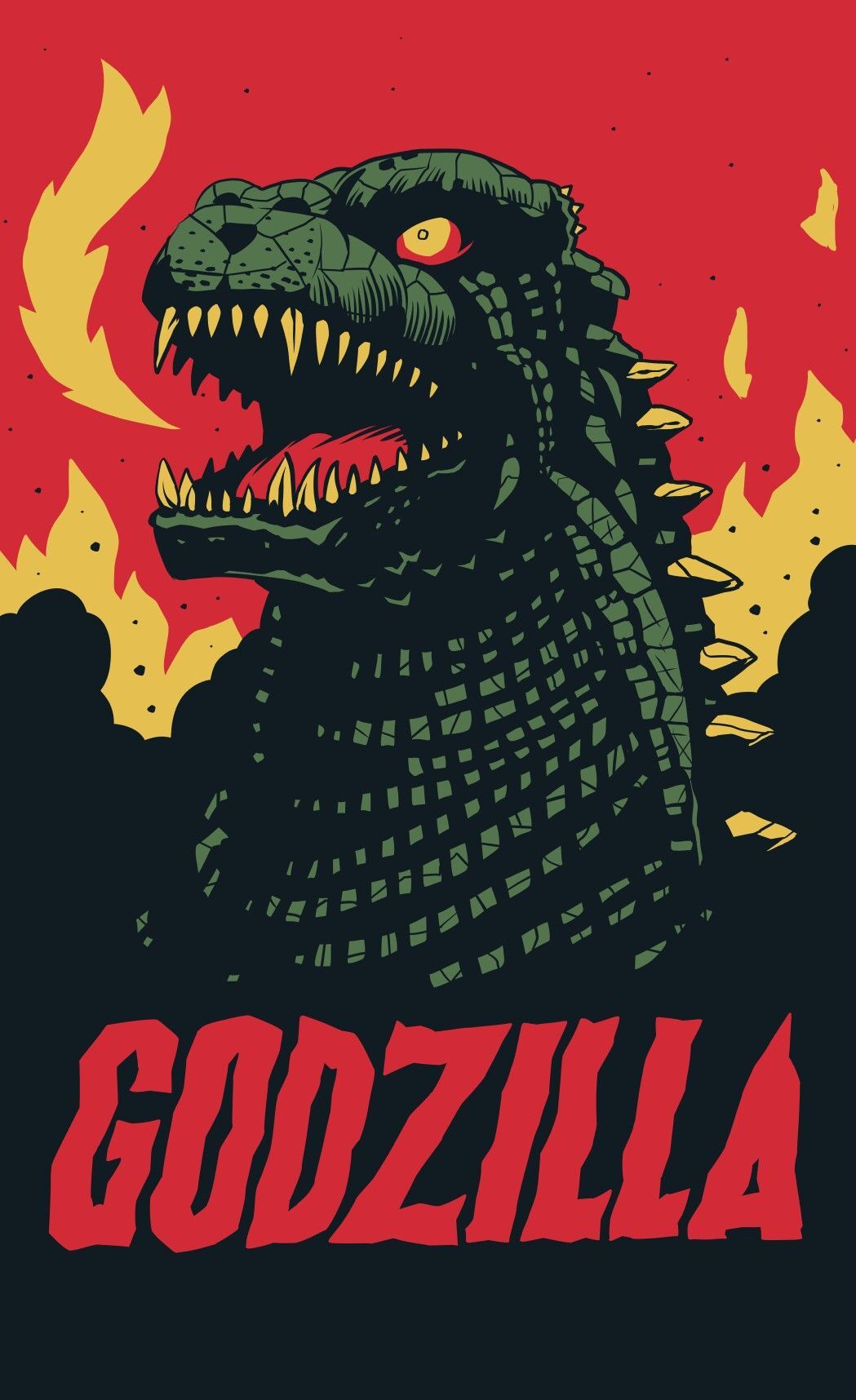 Classic Godzilla Wallpaper Top