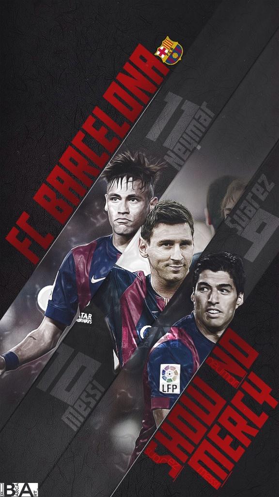Barcastuff On Wallpaper Neymar Messi Suarez T Co