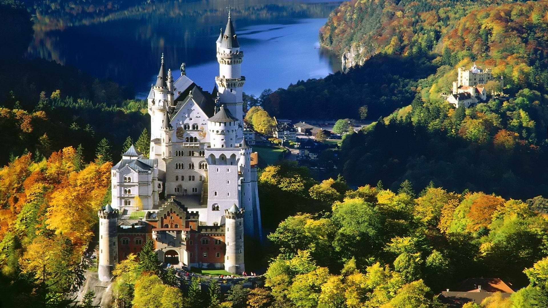 Castle Wallpaper Which Is Under The Beautiful