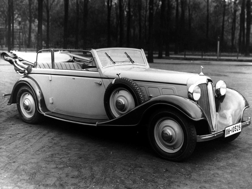 Audi Front UW Cabriolet 1933 1934