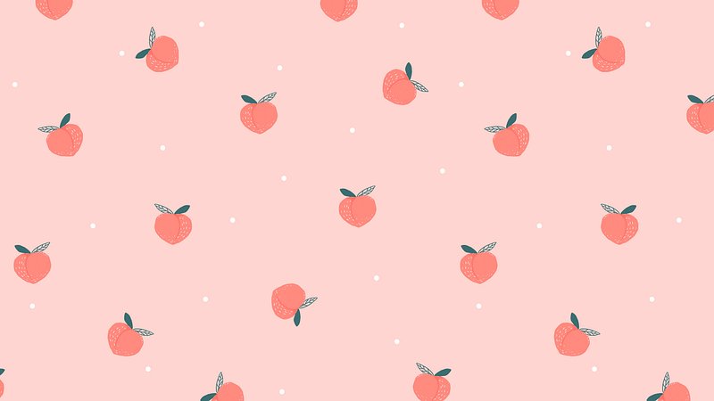 Peach Desktop Wallpaper Cute HD