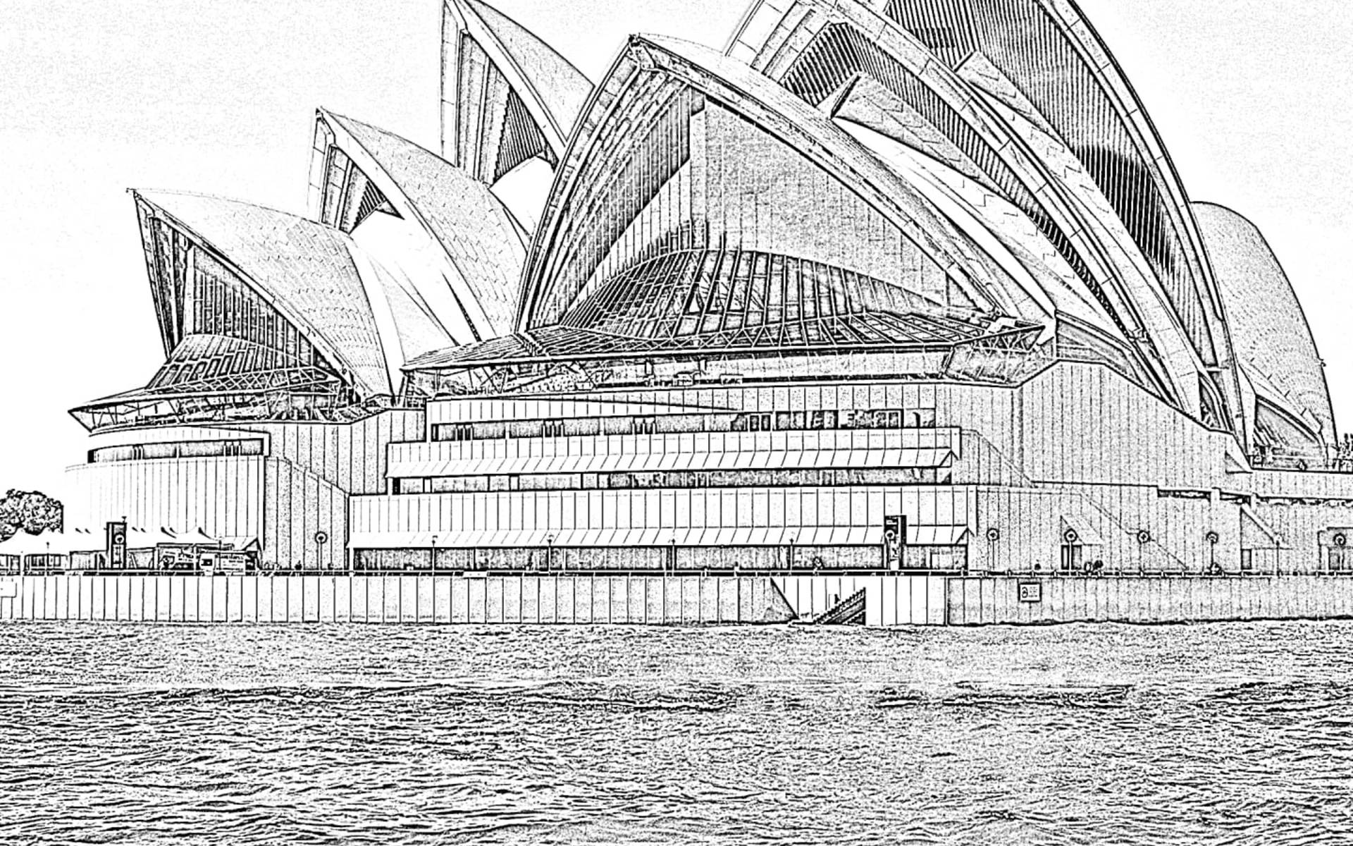 Pencil Drawing Wallpaper