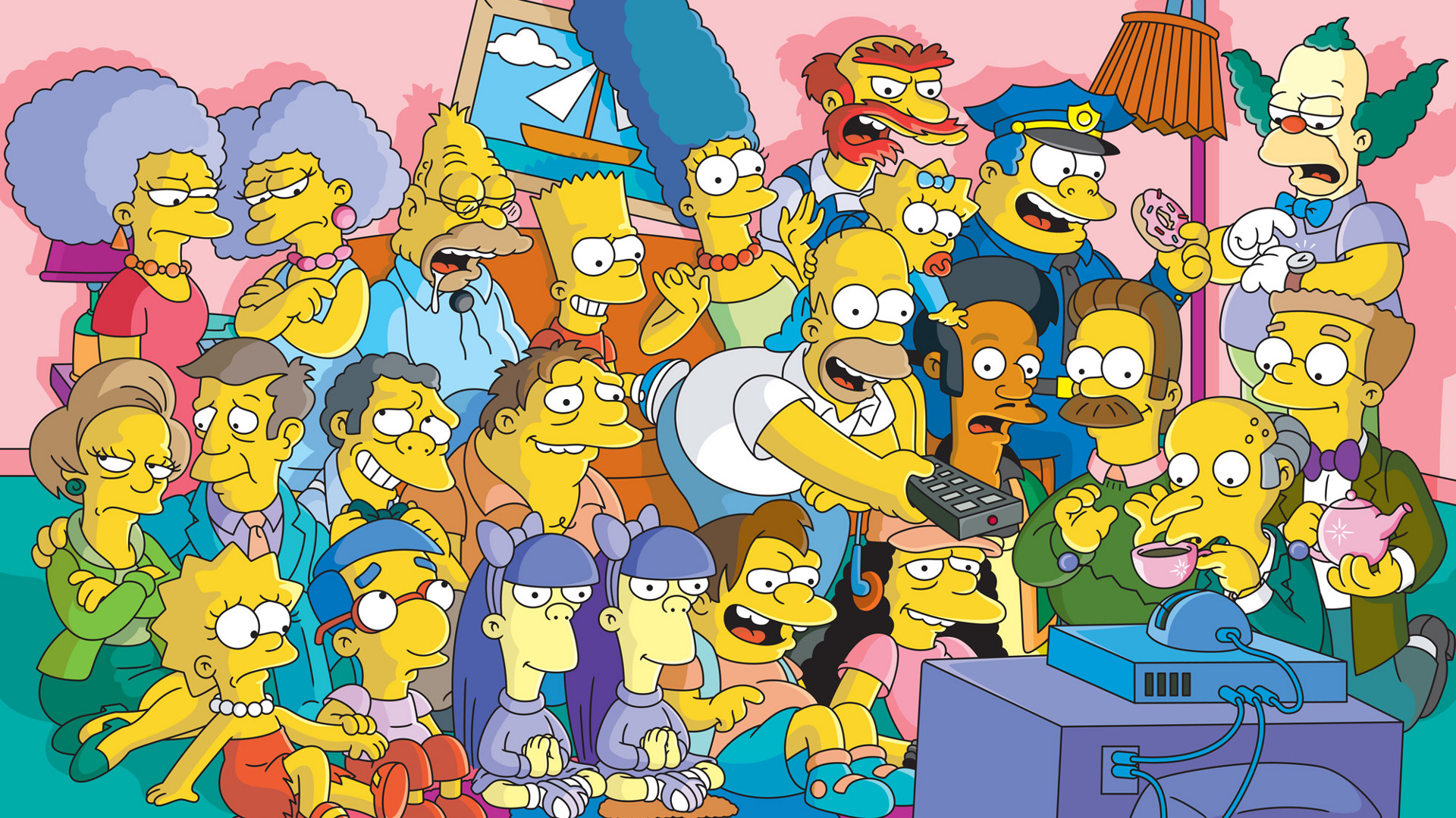 The Simpsons Wallpaper Widescreen HD