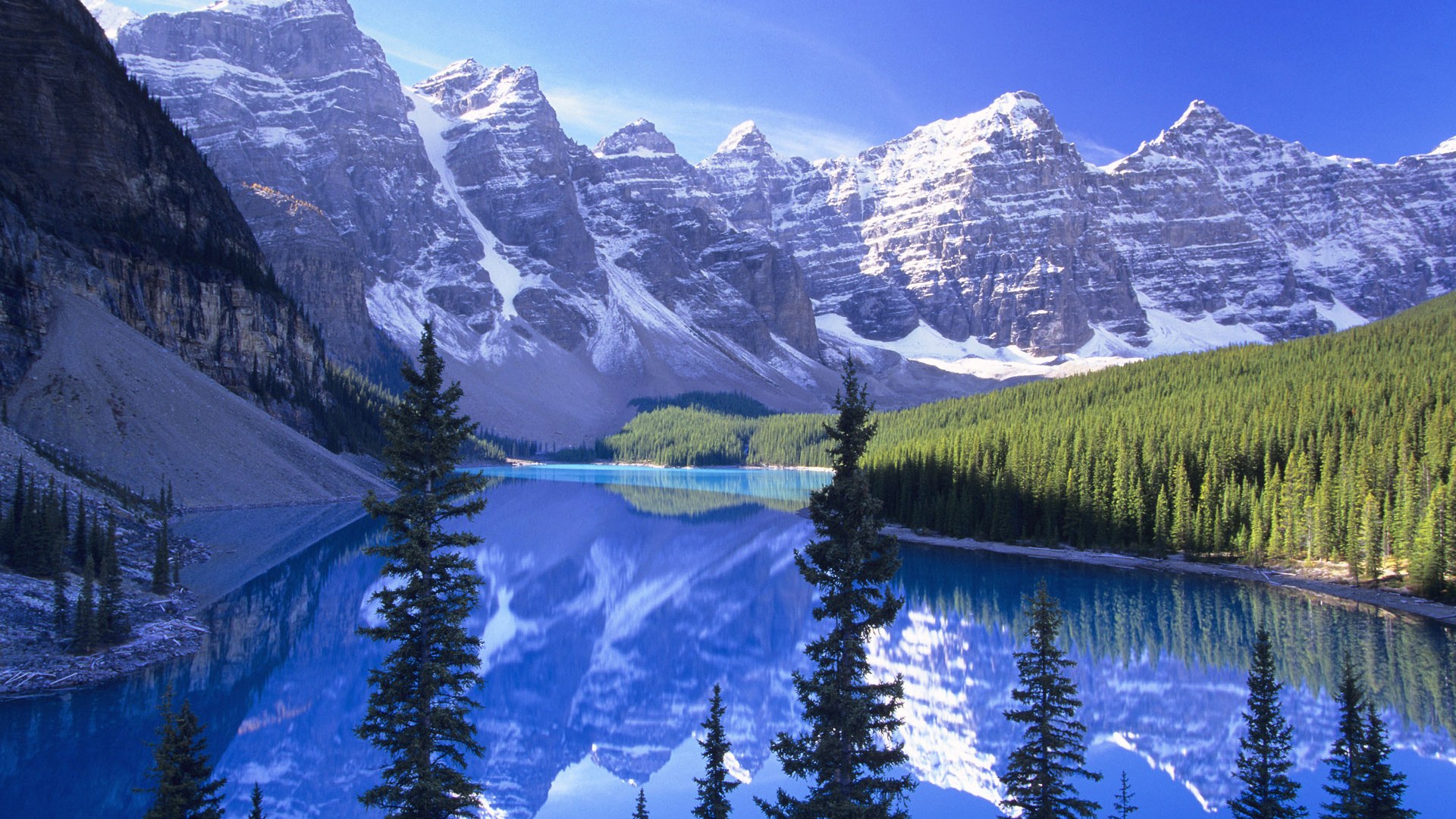 Banff National Park Alberta Canada Desktop Wallpaper