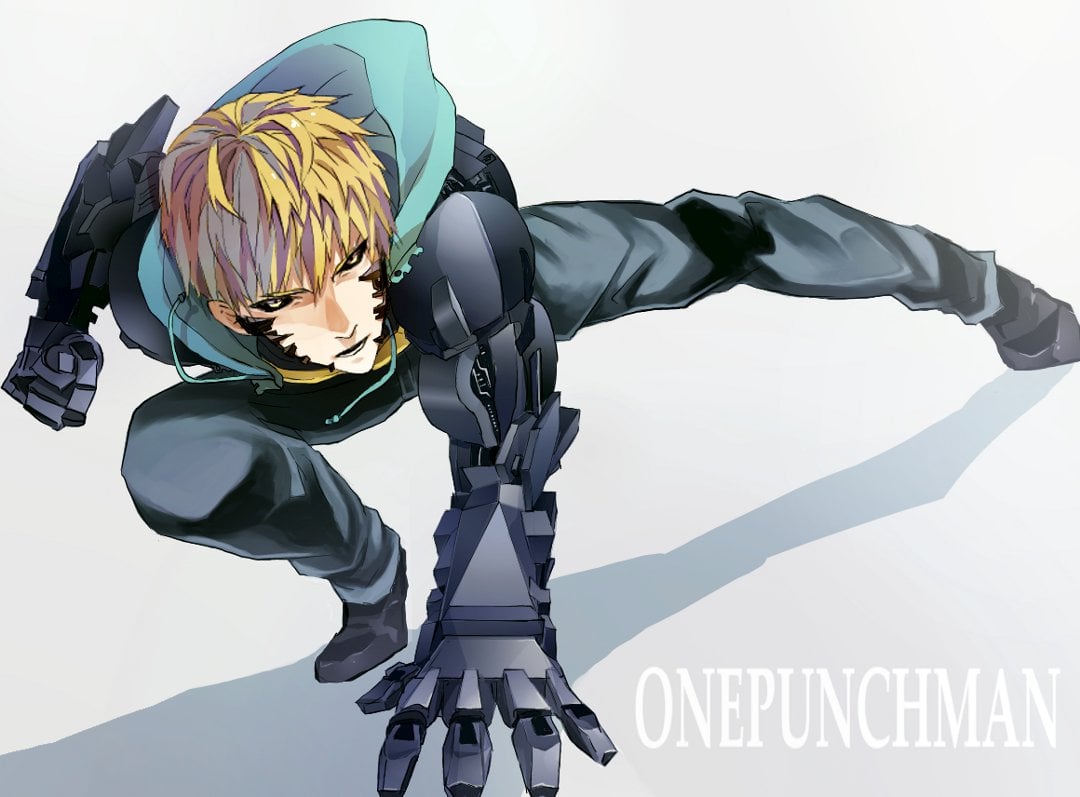 Genos and Saitama One Punch Man 4K Wallpaper #56