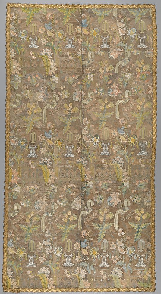 Italian silk 1705 Damask Brocade Pinterest